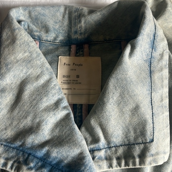 *Free People Denim Jacket - Picture 4 of 8